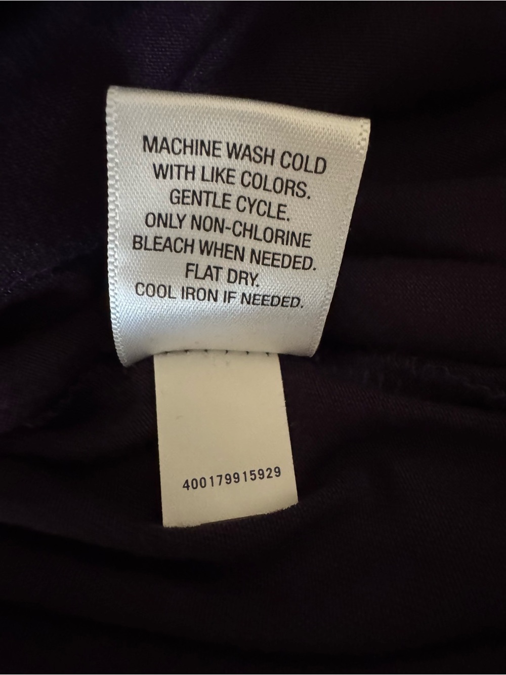 Croft & Barrow Mixed Media Lace
Blouse Plum Purple Plus Size 2X
3/4 Sleeve -NWOT - Picture 5 of 9